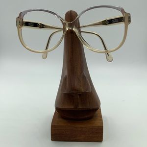 Vintage Safilo Elasta 5035 Transparent Oval Frames